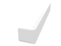 300mm Square Fascia Corner White